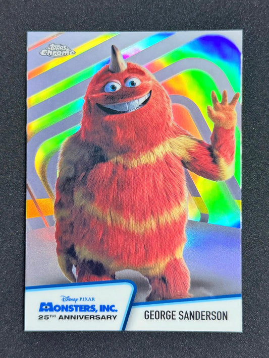 George Sanderson – 2026 Topps Disney Chrome Monsters, Inc. 25th Anniversary