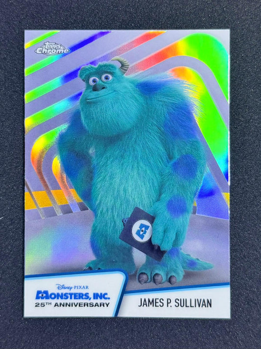 James P. Sullivan – 2026 Topps Disney Chrome Monsters, Inc. 25th Anniversary